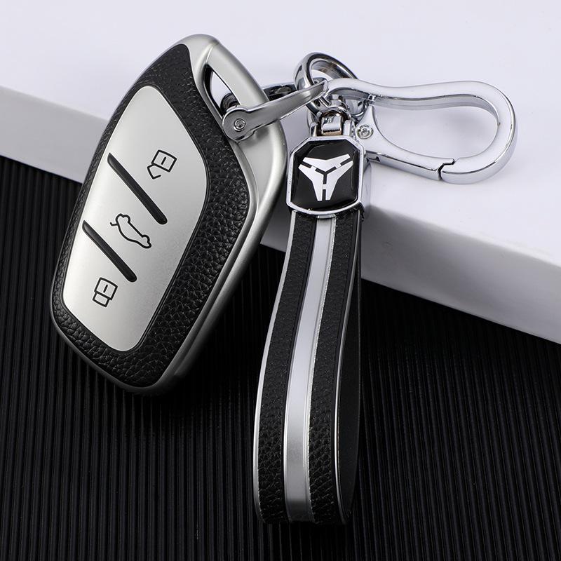 Чехол для ключа автомобиля Roewe RX5 Plus, i5/i6 Max, MG 6/5, RX3, ZS, Clever, HS