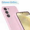 Coque Silicone - Booling - pour Samsung Galaxy S24 Plus - Rose Clair - Antichoc - Ultra Slim