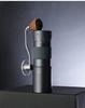 Stainless Steel Hand-Crank Coffee Grinder with External Adjustment for Italian Coffee
