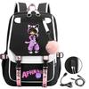Harajuku Simple and Versatile Junior High School Student Schoolbag Female Lightweight Large-capacity Junior High School Student Backpack