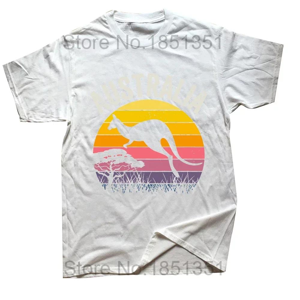 2024 Australia GDay Mate Shirt Funny Kangaroo Australian Country Flag Men T Shirts Male TShirt Hip Hop Tops Cotton Tees