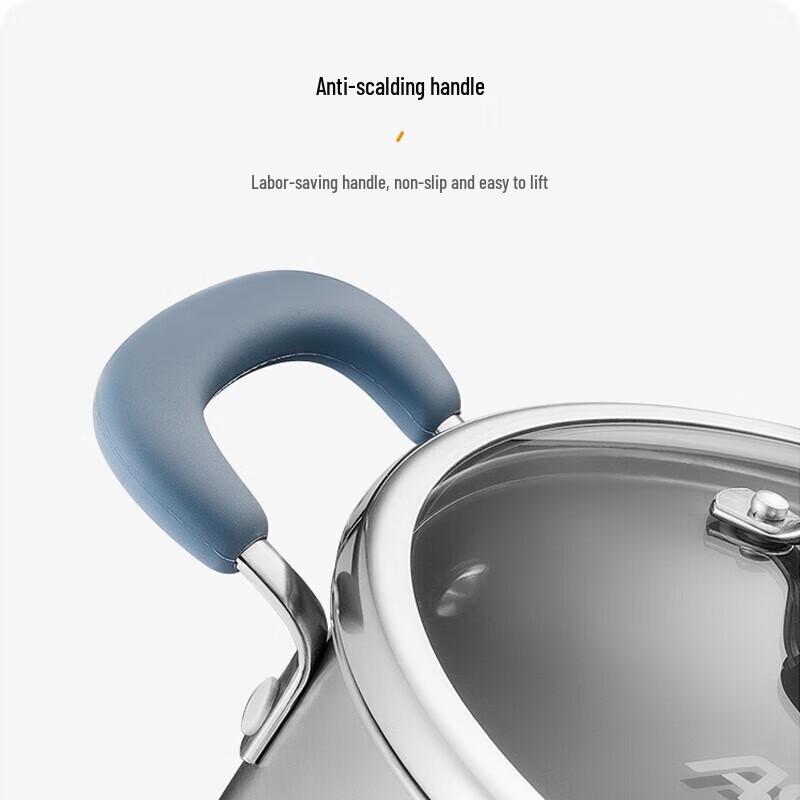 ASD DeLisha High-End 24cm 304 Stainless Steel Non-Stick Soup Pot