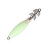 1/5PCS Noctilucent Jigs Luminous Squid Hook Wood Shrimp Lures Fishing Tackle Octopus Bait