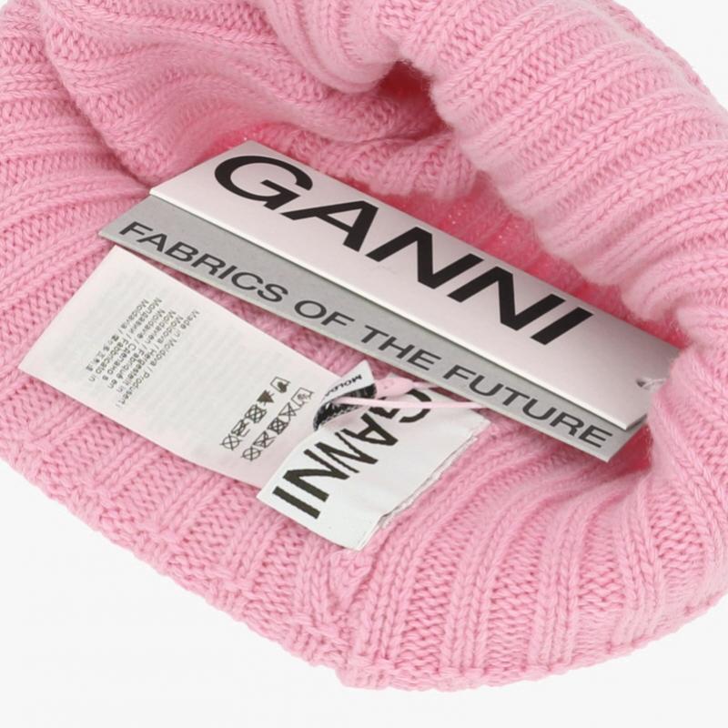 Шапка Ganni Future Вышивка логотипа B3020103 04t