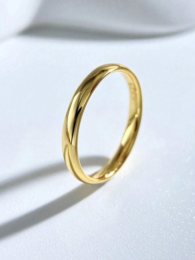 925 Sterling Silver Zircon 3mm Circular Aperture Fashionable Ring For Women Engagement Wedding Luxury High Quality Fine Jewelry