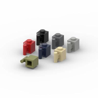 20 шт. MOC Parts 2921 Brick Special 1 x 1 с ручкой, совместимые кирпичи, DIY Assmble Building Blocks, Particle Kid Brain Toy Gift