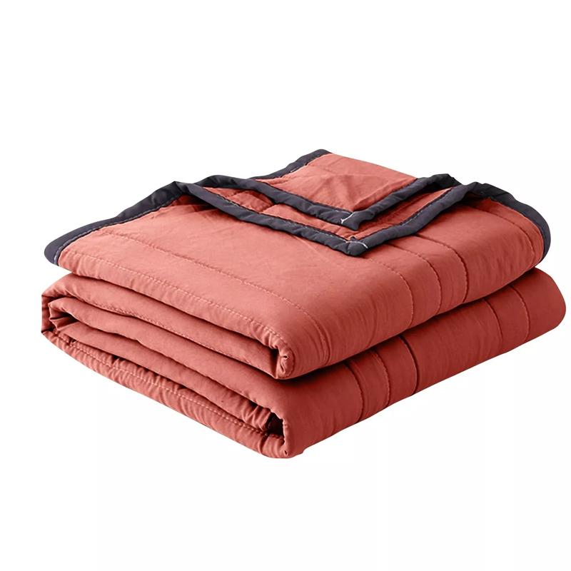 Летнее вафельное хлопковое одеяло для кондиционера Детское Взрослое Тонкое Мягкое Удобное Одеяло для сна на диване Двустороннее ледяное одеяло