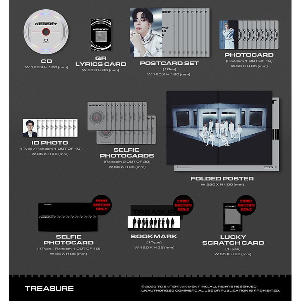 TREASURE 2-й полный альбом [REBOOT] Фотокнига Ver.