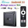 X96 M200 TV Box Android14 Amlogic S905X5M 6nm Build In AI-SR Support AV1 Dual Wifi BT5.x Set Top Box