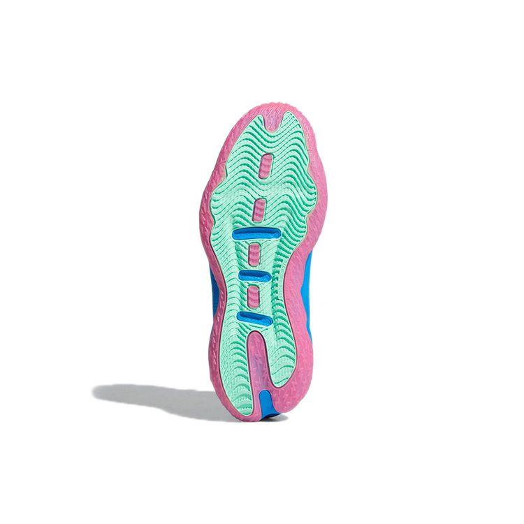 adidas Мужские кроссовки Dame 8 Battle Of The Bubble синие Blue-Rush Pulse-Mint GY2770