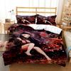 Anime Demon Slayer Bedding Set Japanese Cartoon Bed Linen 200x220 Teens Girls Twin Single Queen King Full Duvet Cover Sets