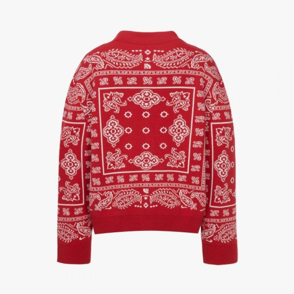 The North Face Kids Paisley Cardigan Red Nj5sr53t