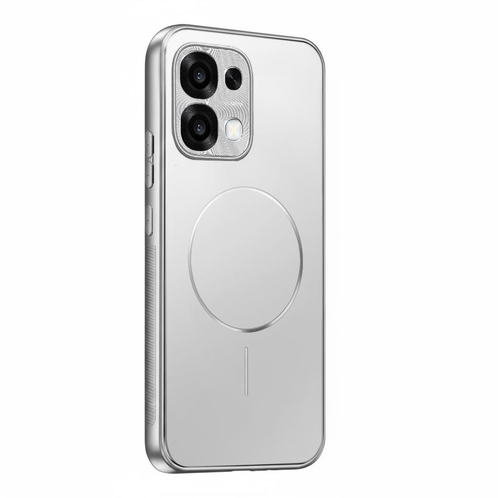 Protective case for Oppo A6 Pro 5G, for MagSafe, white