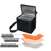 Portable Lunch Refrigerator Bag Folding Insulation Bag Picnic Ice Bag Food Insulation Bag Beverage Storage Bag Beer Delivery Bag