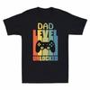Unlocked Cotton Tee Pregnancy Dad Daddy Level Funny Gamer Announcement Funny