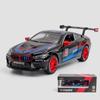 1/24 Scale M8 GTE Racing Diecast Car Model Toy, Pull Back Toy Vehicle with Sound and Light for Kids Toddler Boys Girls Gift Collection