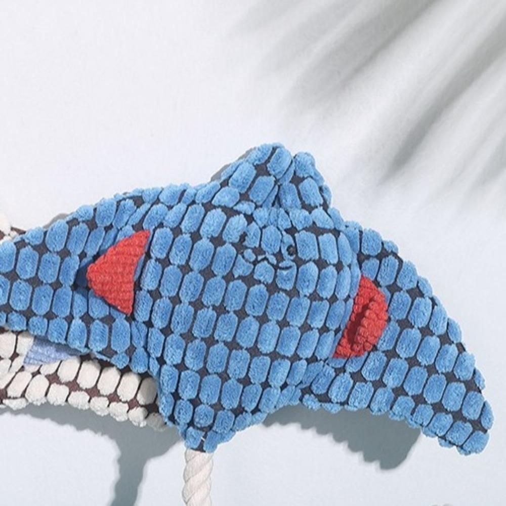 Bite Resistant Dog Plush Toy Interactive Dog Chew Toy Funny Squeaky Toy  Relieve Boredom
