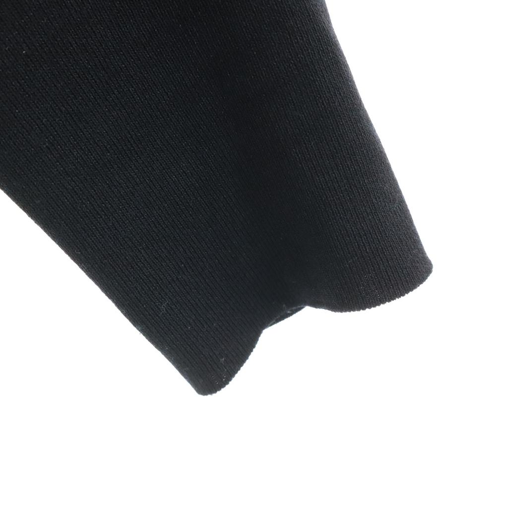 Rene сделано в Японии Трикотажный кардиган на молнии с длинным рукавом 38 черный Женский Б/У