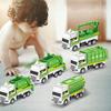 1Pc Pull Back Construction Vehicle Mini Inertia Children's Toy Toy Road Cars Educational Car Al B7D1