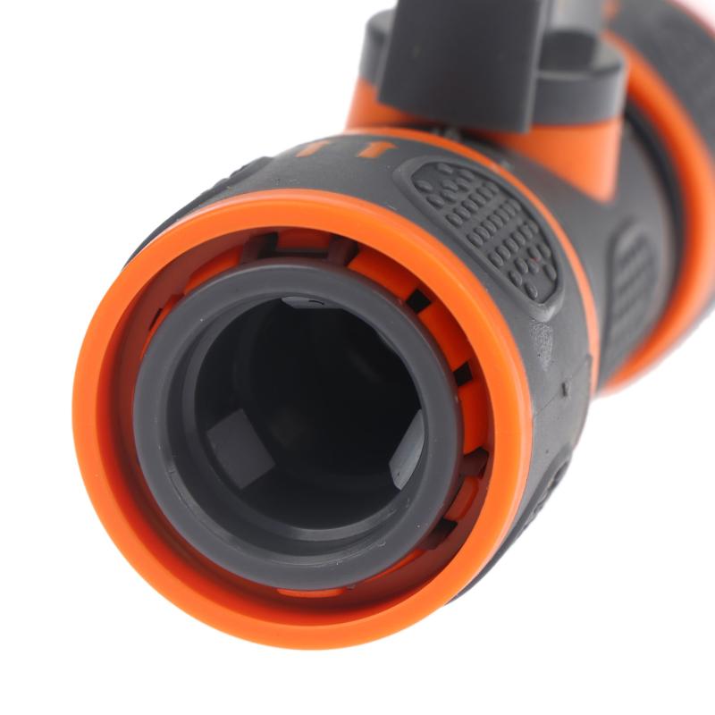 1 шт. Универсальный адаптер для садового шланга, двустороннее быстроразъемное соединение с запорным клапаном, устойчивое к ржавчине фитинг для полива сада, мойки автомобиля