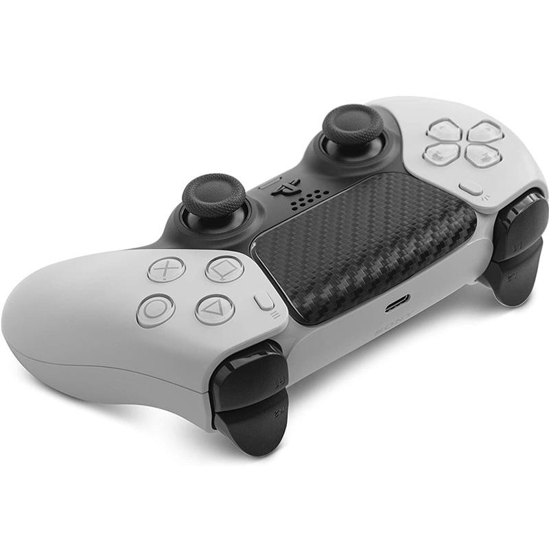 Наклейки на кожу для контроллера PS5, однотонная многотекстурная наклейка для сенсорной панели Playstation 5, защитная пленка для геймпада(2 шт.)