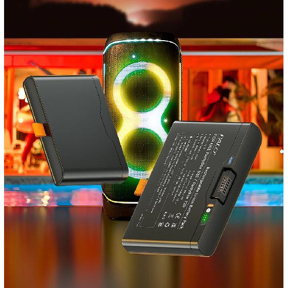 Перезаряжаемая батарея PALO 4800 мАч для динамика JBL PartyBox Stage 520 / 720 / Boombox 4 с портом быстрой зарядки TYPE-C PD