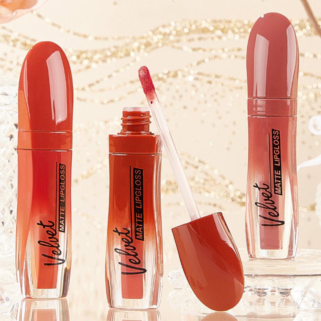 Waterproof Matte Liquid Lipstick for Women - Long Lasting Pigmented Lip Gloss, Non-Stick Formula for Daily Wear, Holiday & Party Makeup