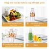 Portable Mini Electric Blender 300ml Juicer Cup 6 Blades for Smoothie Milkshake Juice Baby Food