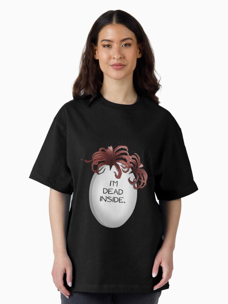 Tokyo Ghoul Scribble I Am Dead Inside Oversized Unisex T-Shirt