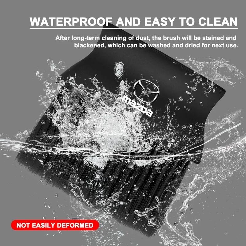 Автомобильные аксессуары Щетка для удаления пыли с автомобиля Щетка для чистки воздуховыпускного отверстия Для Mazda 2 3 4 5 6 7 8 ATENZA Axela 6 323 626 RX8 CX6 CX5 CX4 MX3