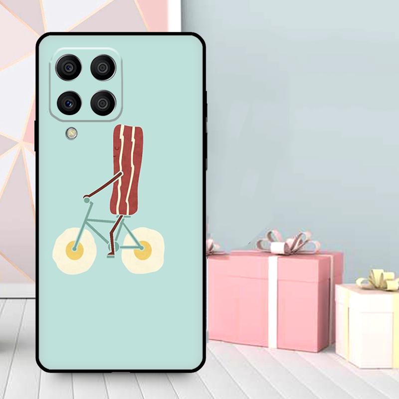 Cycling Bicycle Cycle Funny Case For Samsung Galaxy M06 M11 M31 M14 M34 M54 M12 M32 M52 M15 M13 M16 M36 M56 M53 M35 M55
