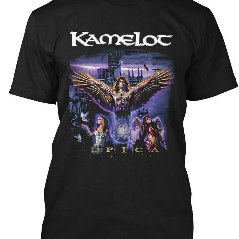 New Kamelot Epica American Classic Vintage Retro Logo T Shirt S 4xl