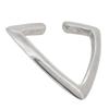 Shinjuku Gin no Kura Triangle Ear Cuff (Single Ear) - 925 Sterling Silver - Simple, Understated, Slim Fit - Perfect for Non-Pierced Earrings
