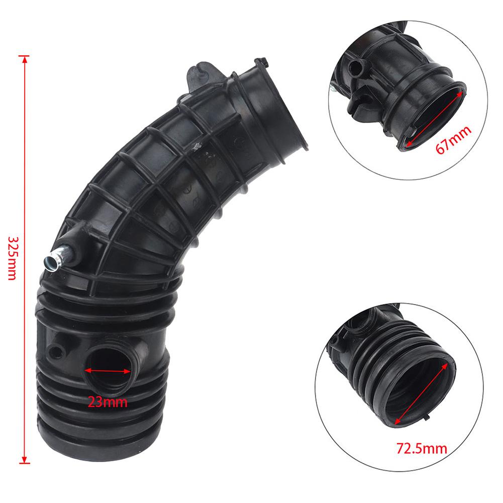 Air Intake Hose Intake Throttle Body Hose Assembly Engine Air Flow Tube Air Cleaner Pipe for Honda Accord 2003-2007 Accessories