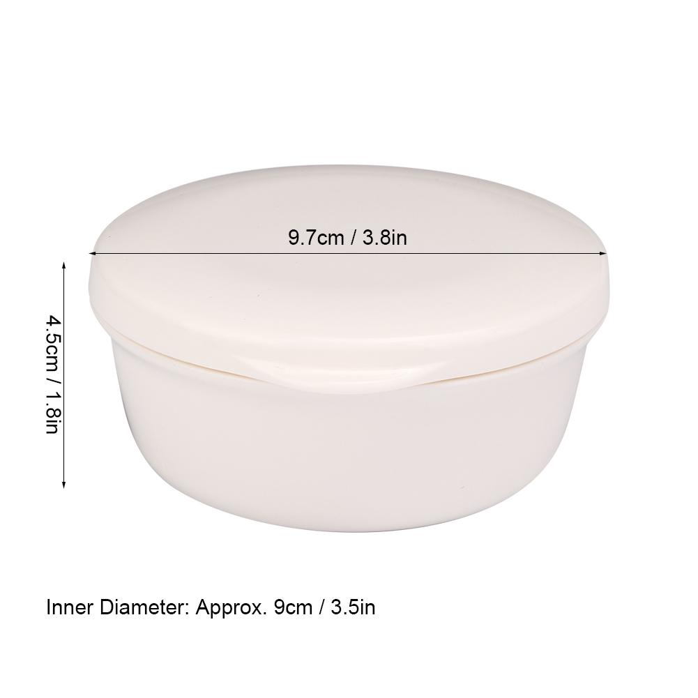 Портативная круглая мыльница Водонепроницаемый контейнер для мыла с дренажной пластиной и крышкой для путешествий и аксессуаров для ванной комнаты