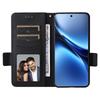 For Vivo X200 5G Case with Wrist Strap Litchi Texture PU Leather Wallet Phone Cover