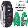 Great Keyless Go ID46 PCF7945AC 315/433/868MHz Proximity Car Remote Control Smart Key For VW Volkswagen Touareg 2011-2018