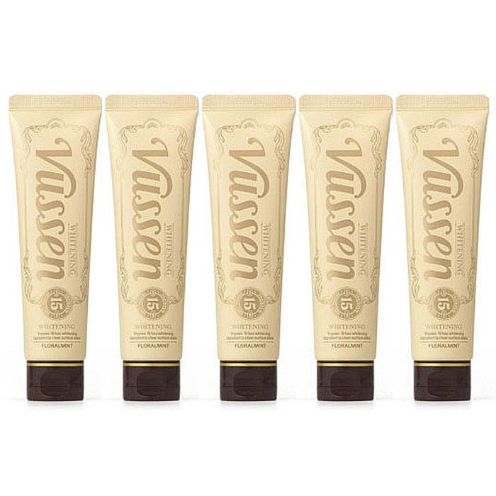 VUSSEN Отбеливающая зубная паста 5 шт. / 8 шт. – Корейский набор для осветления зубов и ухода за зубным камнем
