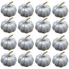 Halloween Foam Pumpkins Artificial Pumpkin Decorations Foam Pumpkins for Fall Wedding Halloween Decor Set of 12 for Thanksgiving