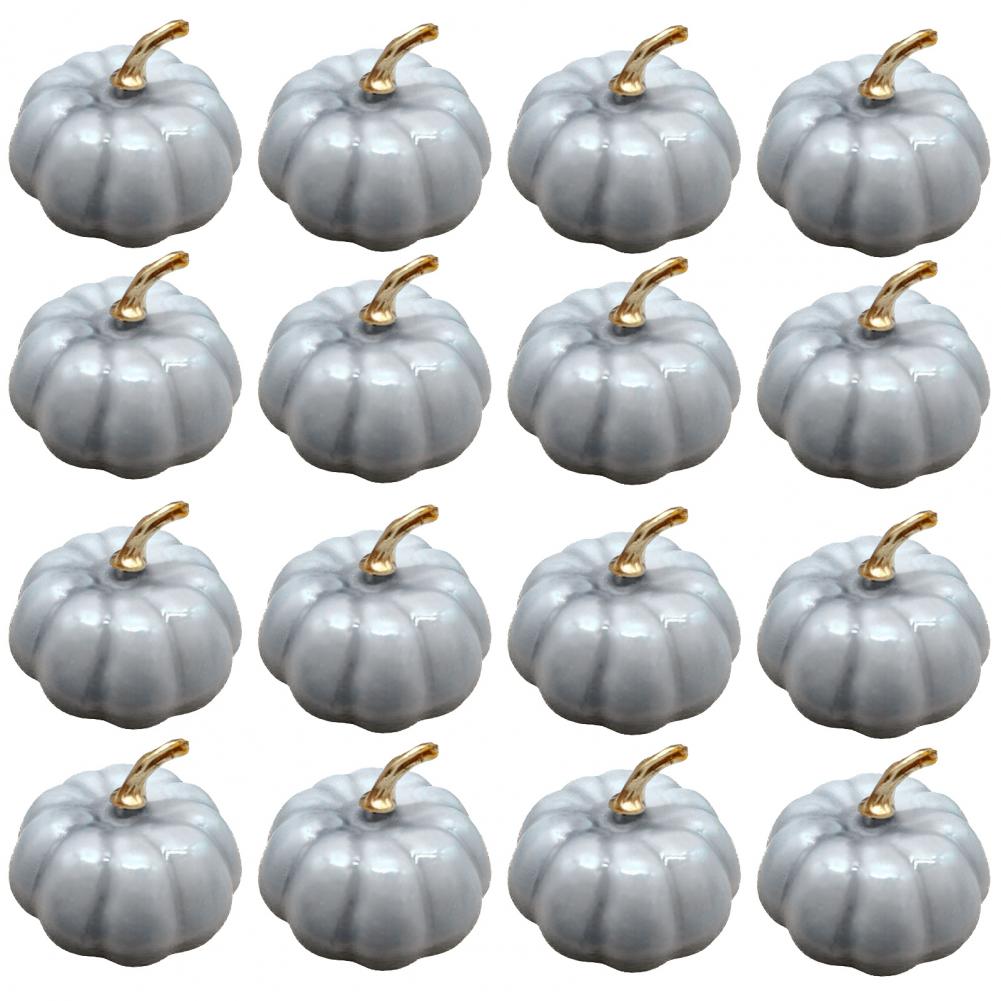 Halloween Foam Pumpkins Artificial Pumpkin Decorations Foam Pumpkins for Fall Wedding Halloween Decor Set of 12 for Thanksgiving