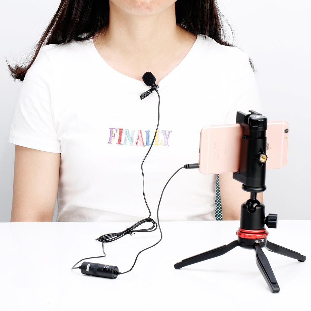 Маленький микрофон BOYA для цифровых зеркальных фотокамер Canon и Nikon Audio BY-M1, смартфонов, фотоаппаратов, камкордеров, рекордеров, ПК и т. д.
