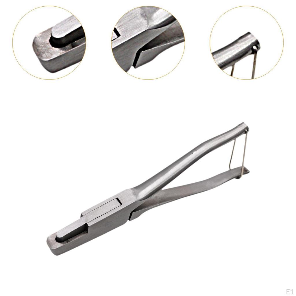 Ear Tag Plier Metal Animals Puncher Applicator for Pig Cows