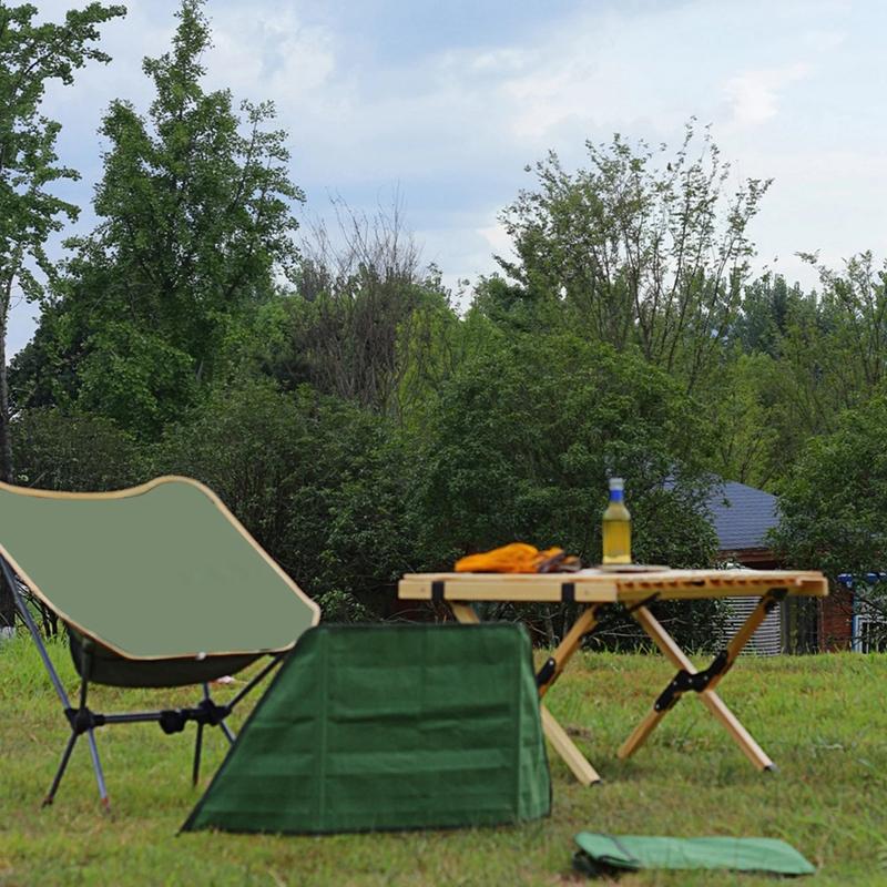 Инструмент для отдыха на природе Удобная ветрозащитная ткань Противопожарная занавеска Кемпинг Пикник Костер Ветрозащитная ткань Аксессуары для скалолазания