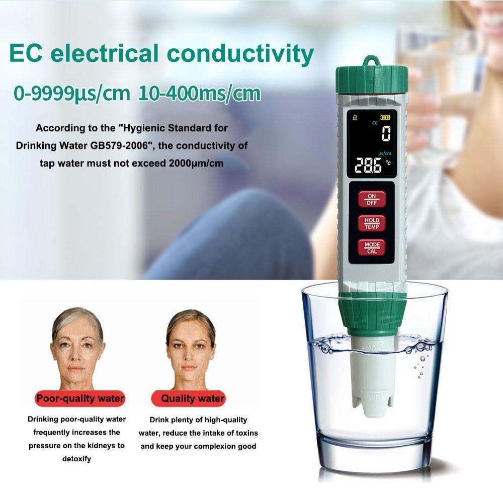 Waterproof Water Quality Meter LCD Digital Display Digital PH Meter Aquaculture