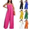 Plus Size Women's Jumpsuit Jumpsuit Wide Leg Jumpsuit Sexy Camisole Jumpsuit Summer Vacation Jumpsuit