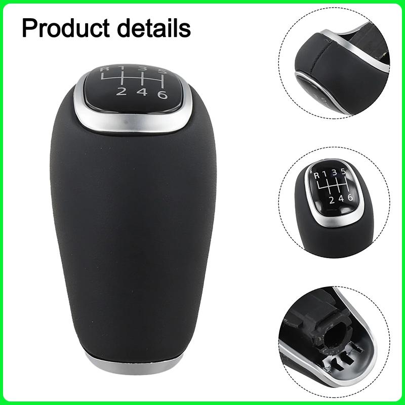 For Kia 6 Speed Car Gear Shift KnobFor Sportage For Venga For Rio 2016 2017 2018 Leather Gear Shift Lever