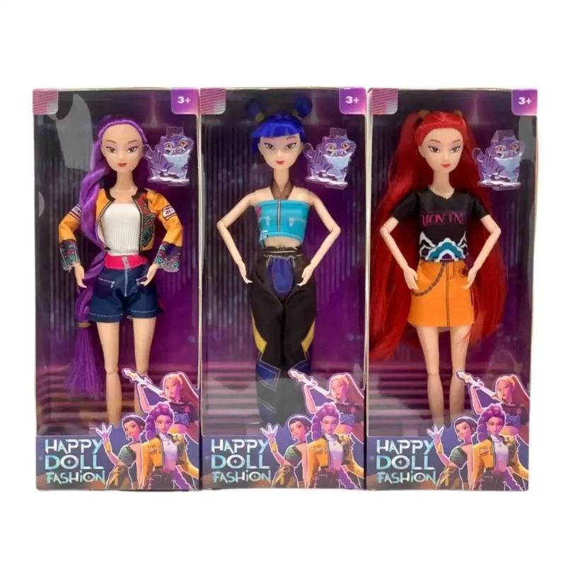 Новая K-pop Фигурка-игрушка Охотники на демонов Derpys Tiger Rumi Mira Zoey Sussy Кукла-фигурка для фанатов Рождественские подарки