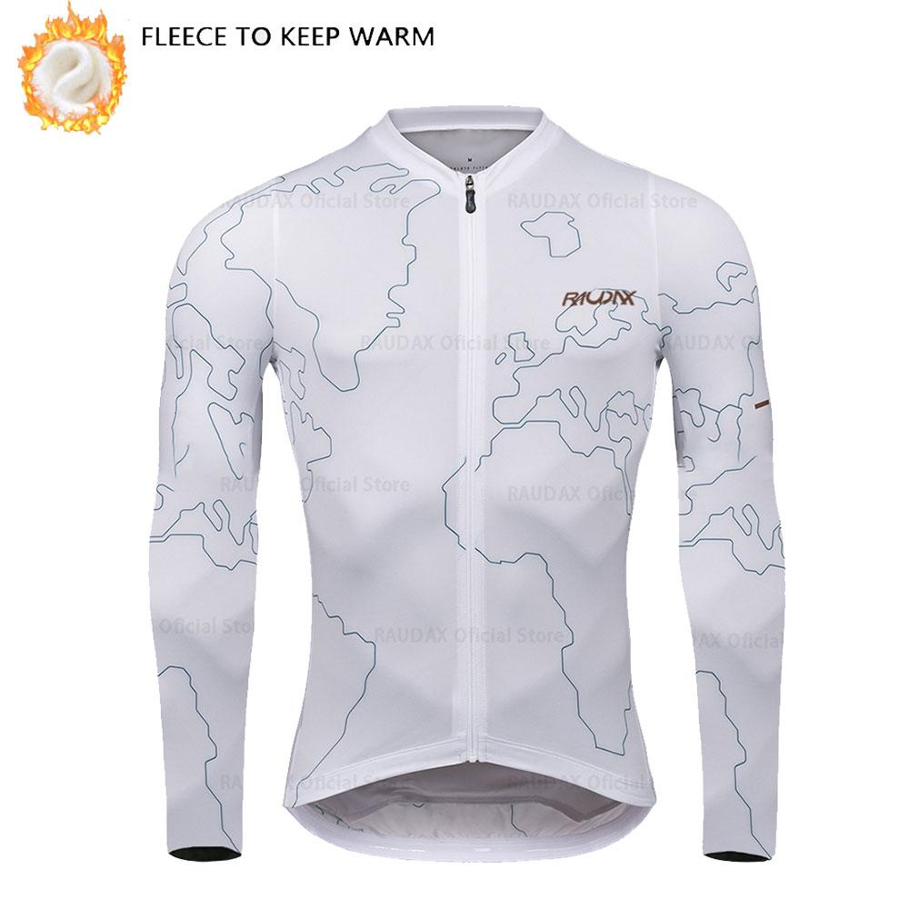 2026 Velvet Warm Cycling Suit Set Winter Thermal Fleece Cycling Jersey Top MTB Bike Outdoor Men's Road Bicycle Clothing Long Sleeves Shirt Uniform