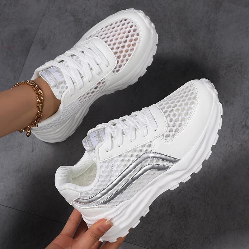 TUINANLE Женская обувь Летняя обувь с отверстиями Сетчатая дышащая легкая нескользящая спортивная обувь