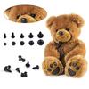 Stuffeds Toy DIY Funny Toy Plush Safety Eyes Doll Eyes 10mm Eyeball Toys Eyes Doll Accessories